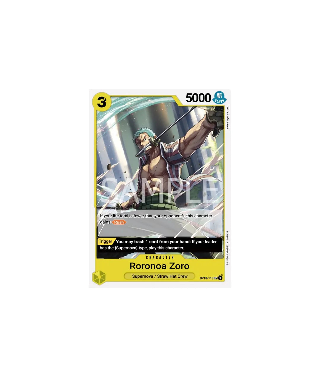 OPTCG_OP10-113_Roronoa Zoro