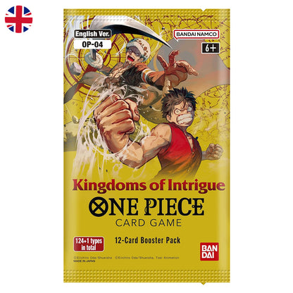 Lot of 3x Boosters / OP-04 / KINGDOM OF INTRIGUE