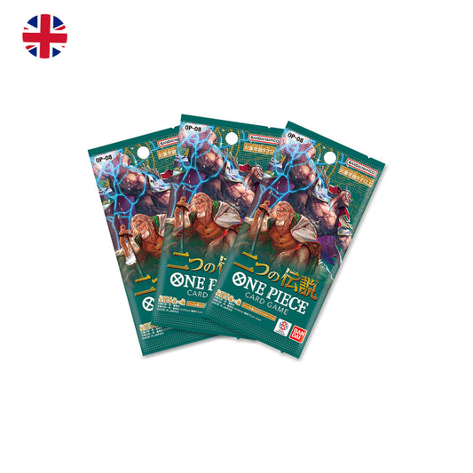 Lot von 3x Boostern / OP-08 / ZWEI LEGENDEN