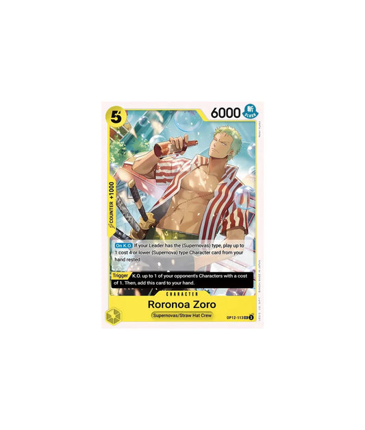 OPTCG_OP12-113_Roronoa Zoro