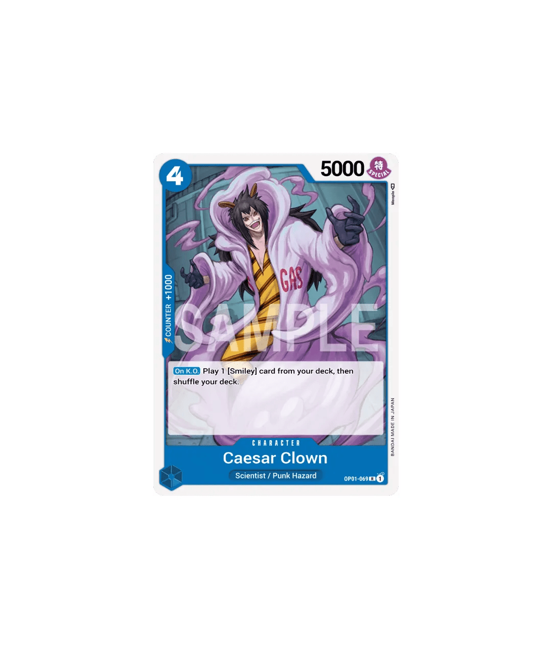 Caesar Clown - OP01 - 069 - Hold My Cards