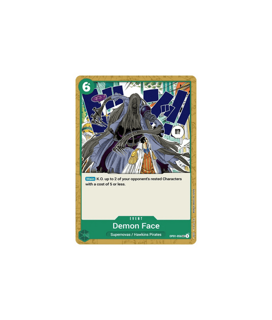 Demon Face - OP01 - 056 - Hold My Cards