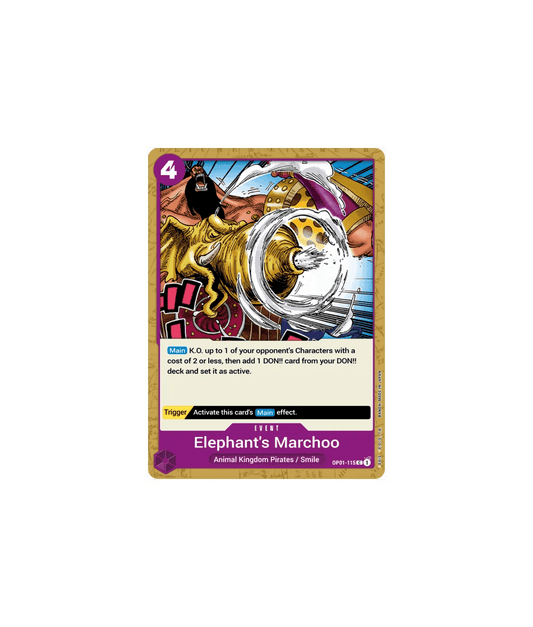 Elephant's Marchoo - OP01 - 115 - Hold My Cards