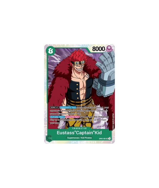 Eustass''Captain''Kid - OP01 - 051 - Hold My Cards