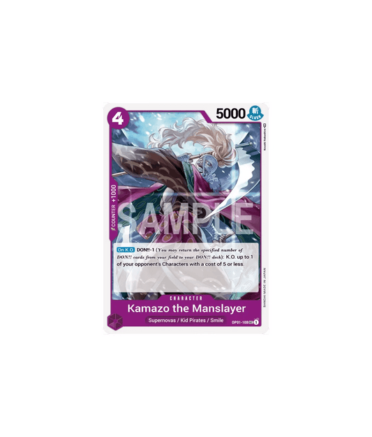 Kamazo the Manslayer - OP01 - 108 - Hold My Cards