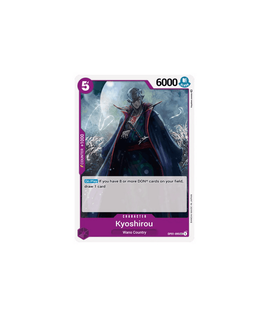 Kyoshirou - OP01 - 095 - Hold My Cards
