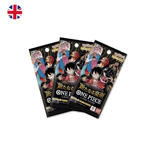 Lot de 3x Boosters / OP - 09 / EMPERORS IN THE NEW WORLD - Hold My Cards
