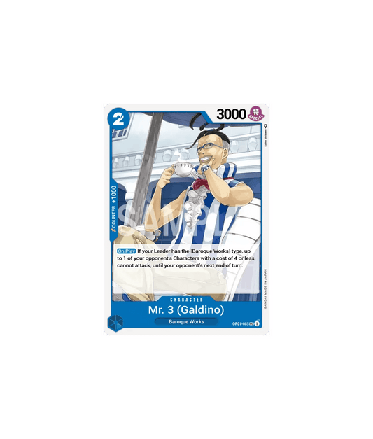 Mr. 3 (Galdino) - OP01 - 085 - Hold My Cards