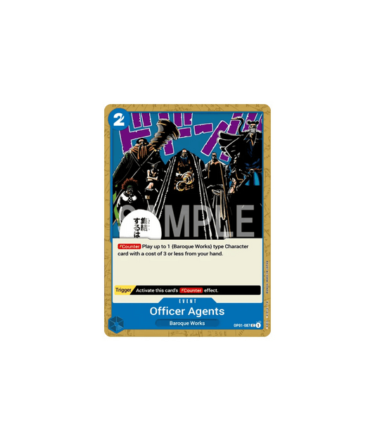 Officer Agents - OP01 - 087 - Hold My Cards