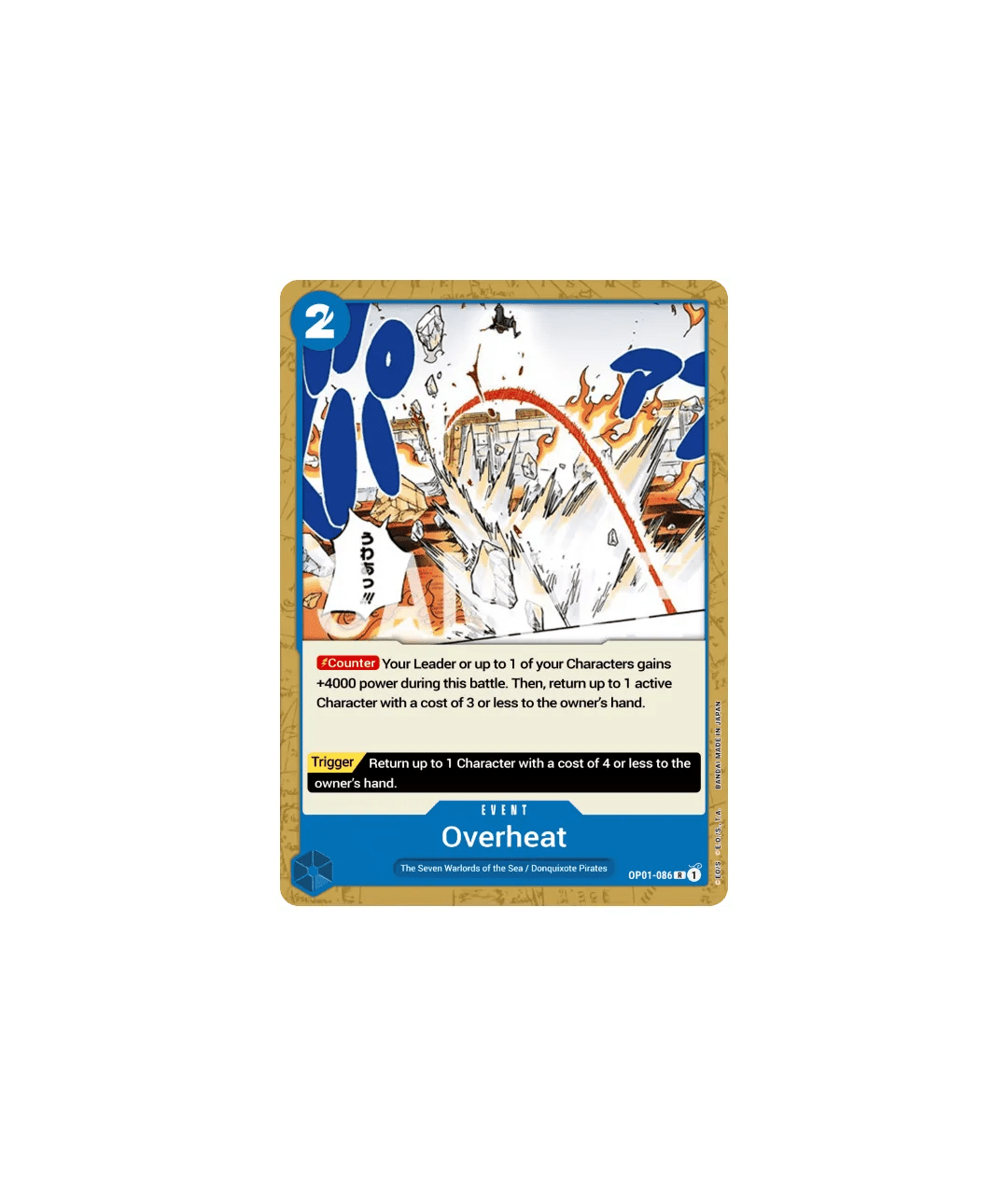 Overheat - OP01 - 086 - Hold My Cards