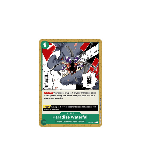 Paradise Waterfall - OP01 - 057 - Hold My Cards