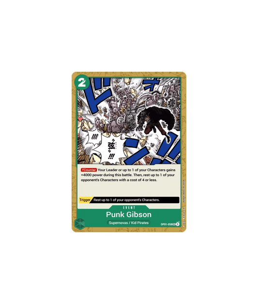 Punk Gibson - OP01 - 058 - Hold My Cards