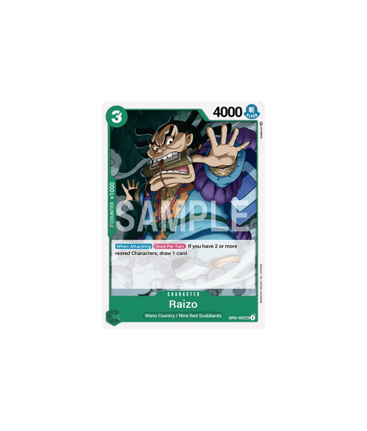 Raizo - OP01 - 052 - Hold My Cards