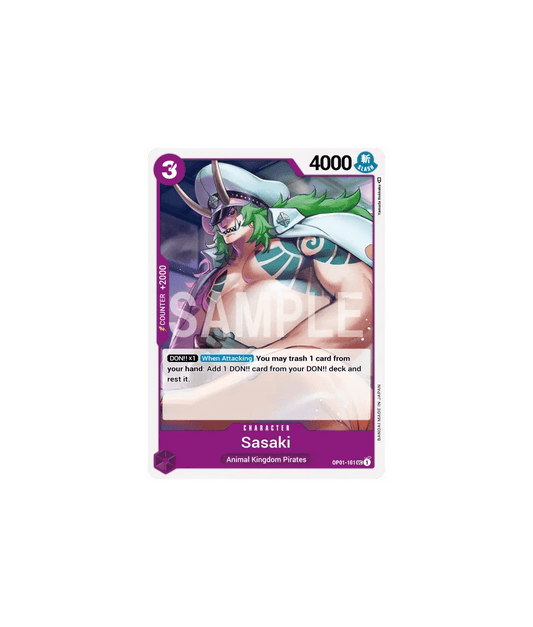 Sasaki - OP01 - 101 - Hold My Cards