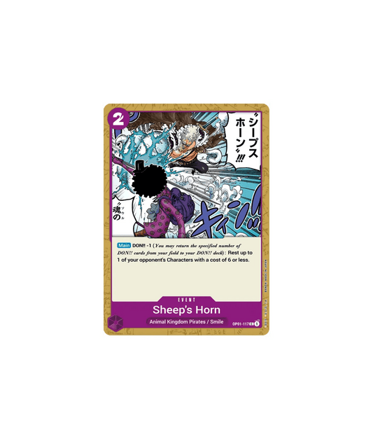 Sheep's Horn - OP01 - 117 - Hold My Cards