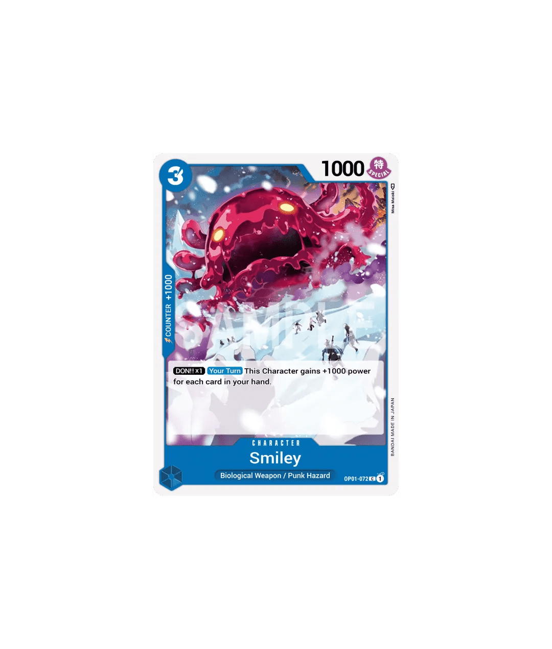 Smiley - OP01 - 072 - Hold My Cards
