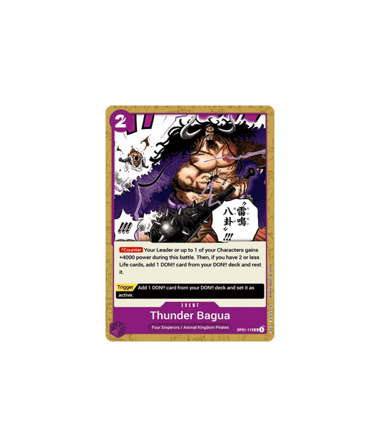 Thunder Bagua - OP01 - 119 - Hold My Cards