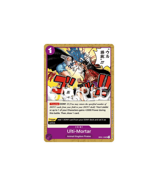 Ulti - Mortar - OP01 - 118 - Hold My Cards