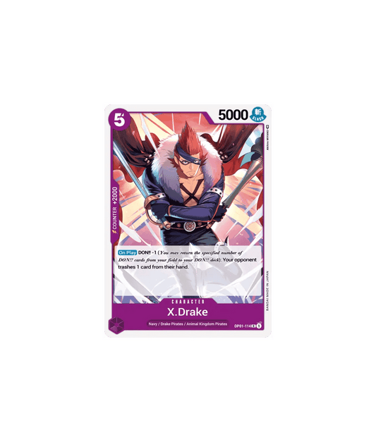 X.Drake - OP01 - 114 - Hold My Cards